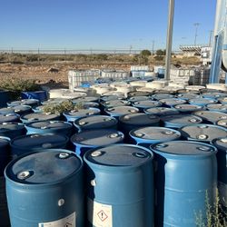 55 Gallon Drums Available For Pick Up.