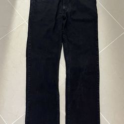 Levi Black Jeans 514 36x32