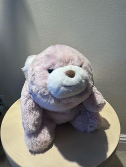 Gund Snuffles Pink Rose Plush Bear