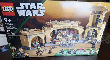 New Retired LEGO Star Wars Boba Fett Throne Room Please Read Post Before Messaging