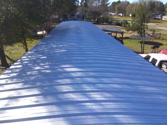 Metal roof carports mobil welder