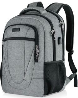 Travel Laptop Backpack USB Charging Port Anti Theft Slim Durable