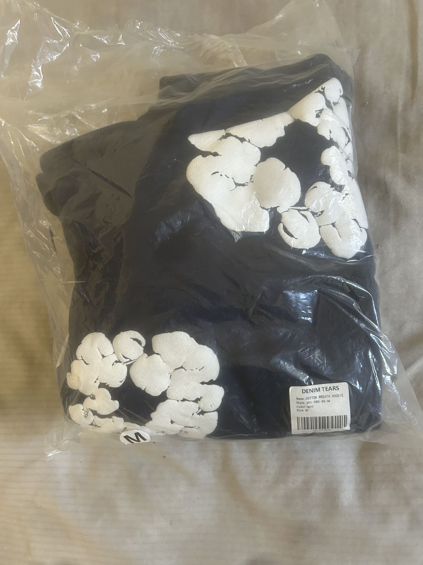 Navy Blue Denim Tears Hoodie