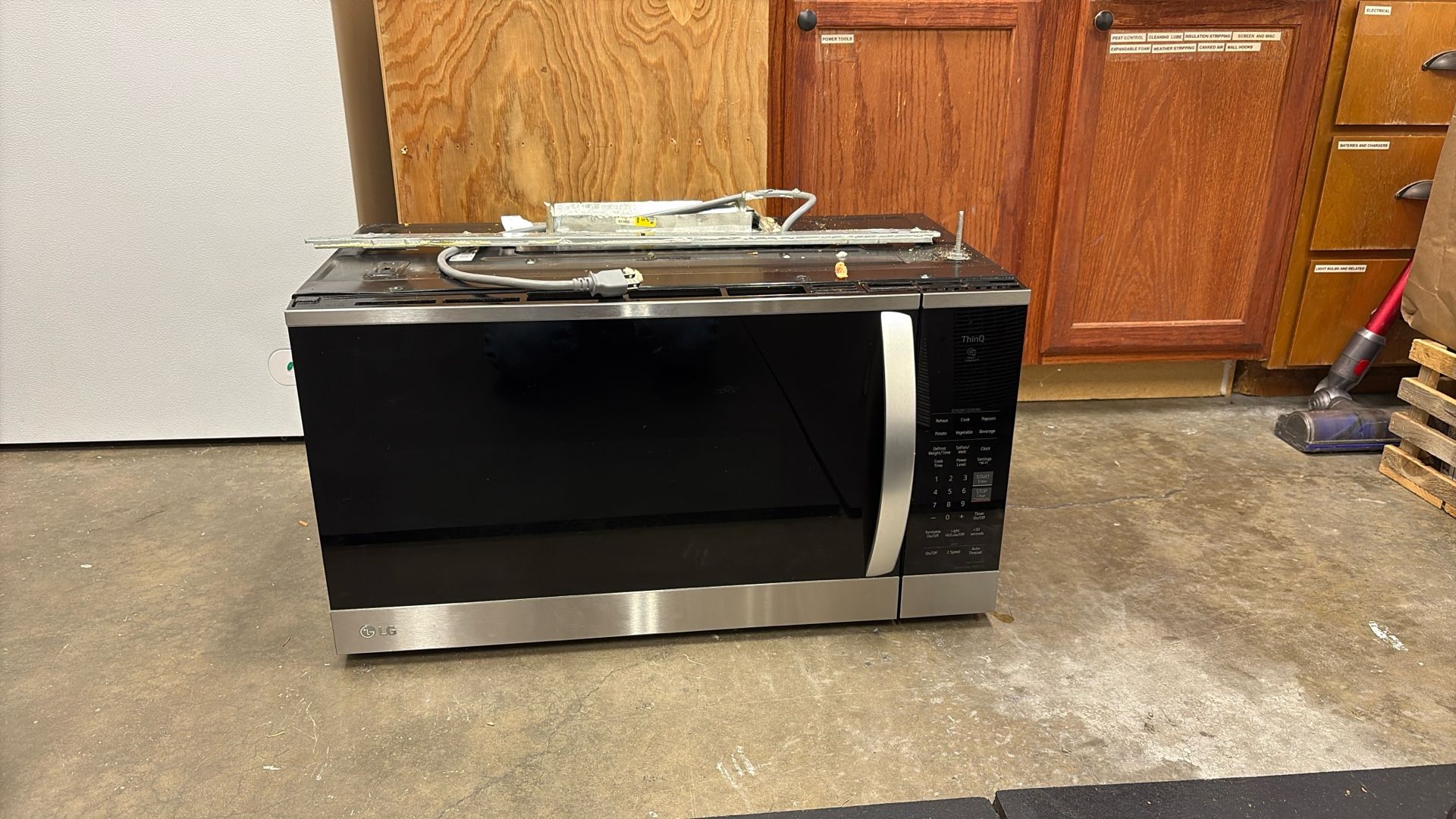 LG Above Range Microwave
