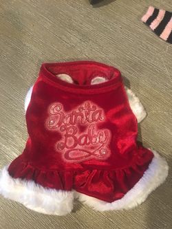 Really cute dog Christmas outfits five dollars each