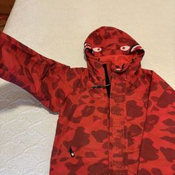 Bape Red Como Jacket 