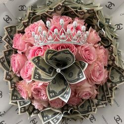 Money Rose Bouquet 