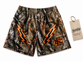 Eric Emanuel camo orange thunder size L & XL
