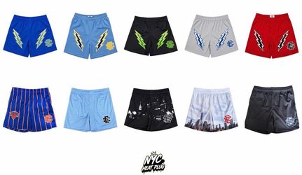 Eric Emanuel Mesh Shorts Multiple Colorways Size M-XL