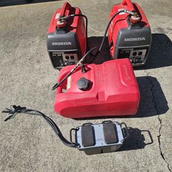 Honda 2000 Generators With Auxiliary Tank