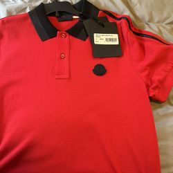 men’s small moncler shirt