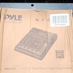 Pyle 4ch BT Mixer