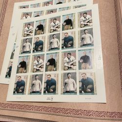 USPS Early Football Heroes Stamps