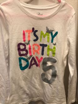 5th birthday shirt