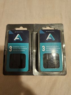 Art alternatives Charcoal Pastels 6 pack