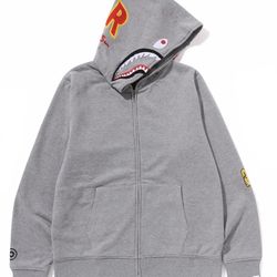 Grey Bape Zip Up
