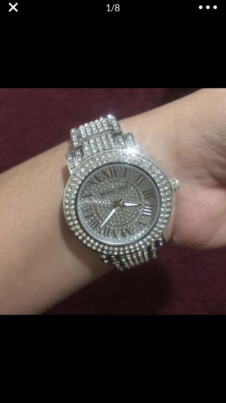 Mk Michael kors crystal watch