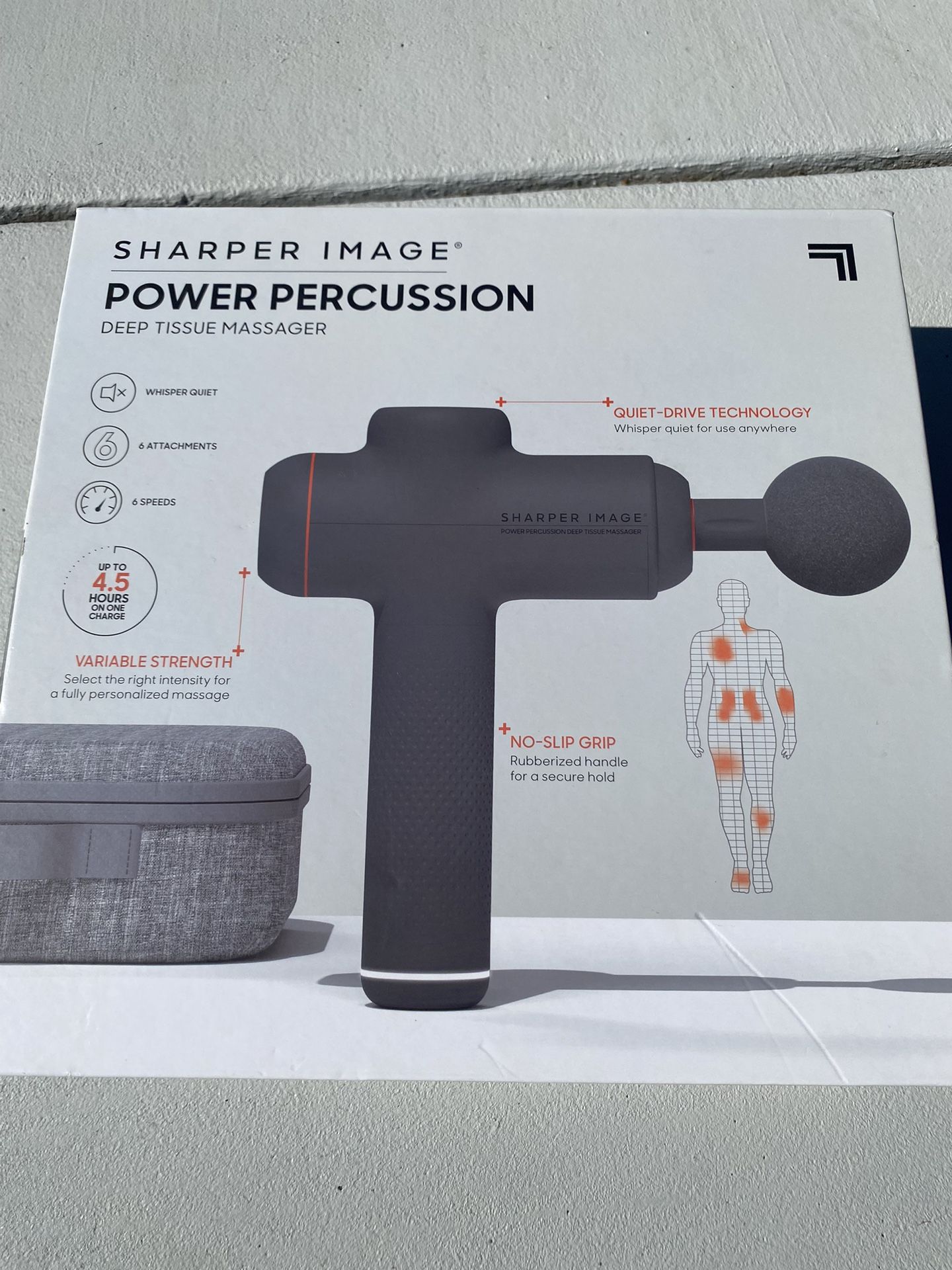 Power Massager- Sharper Image- Theragun For Musclesm