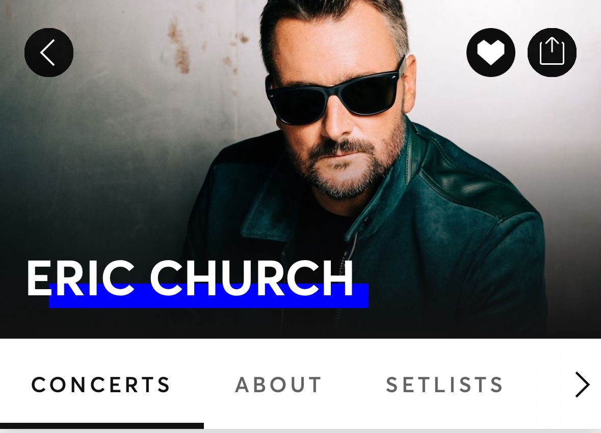 Eric Church Concert With Parking