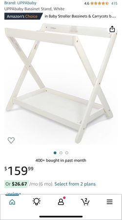 Uppababy bassinet top stand used