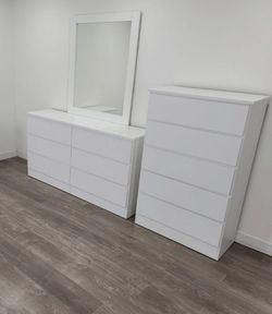 Cómoda Con Espejo Y Gavetero
