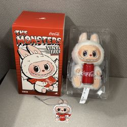 Pop Mart Labubu THE MONSTERS Coca-Cola Series-Vinyl Face Plush Doll NEW 
