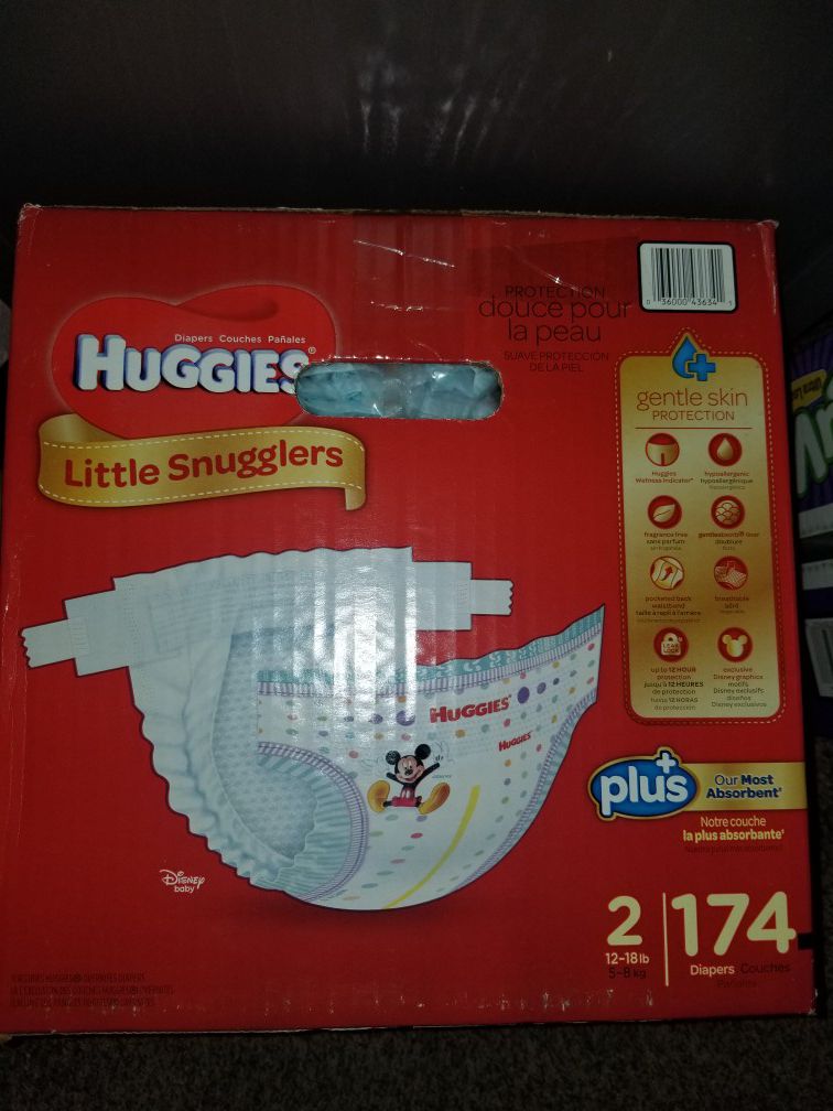 Huggies Little Snugglers size 2 174 count