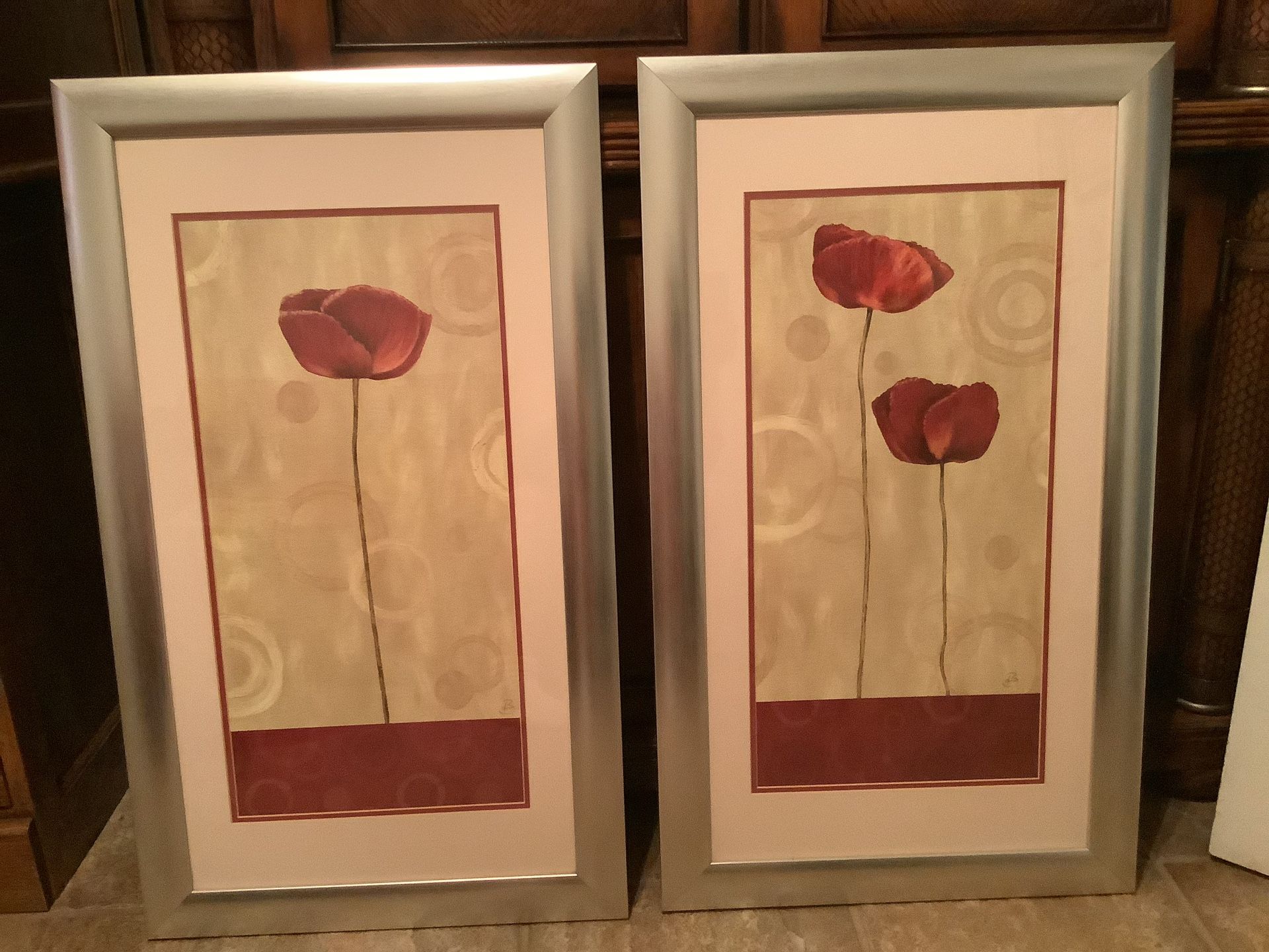 Wall Decor Set Of Two Framed Pictures