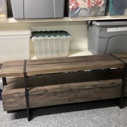 Wood And Metal Entertainment Console (lazy Boy)