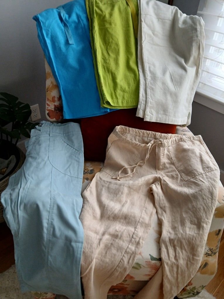 Capri Pants And 1 Long Pant