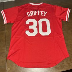 Ken Griffey Sr Cincinnati Reds Baseball Jersey XL New MLB Fast Shipping Red #30 
