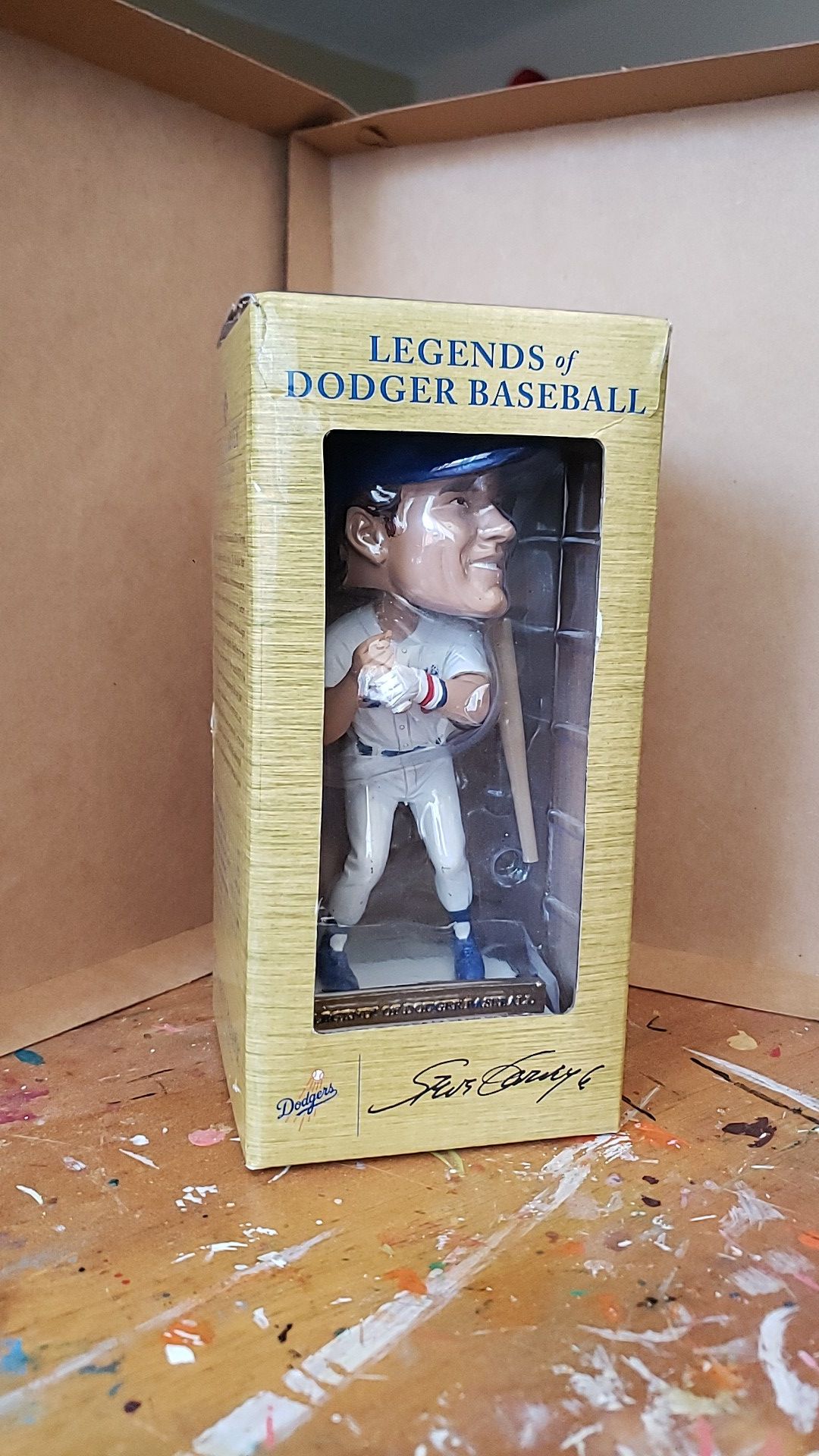 Dodgers collectable, Steve Garvey, bobblehead 2019, new in box