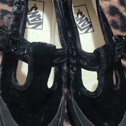 Velvet Mary jane vans