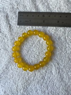 Yellow Agate bracelet