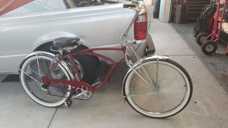 lowrider bicycles for sale near me Tracer Smart Classic Beach Cruiser Bike Single Speed Matte Black The 20 inchx3.0 BMX tires and Hi 16