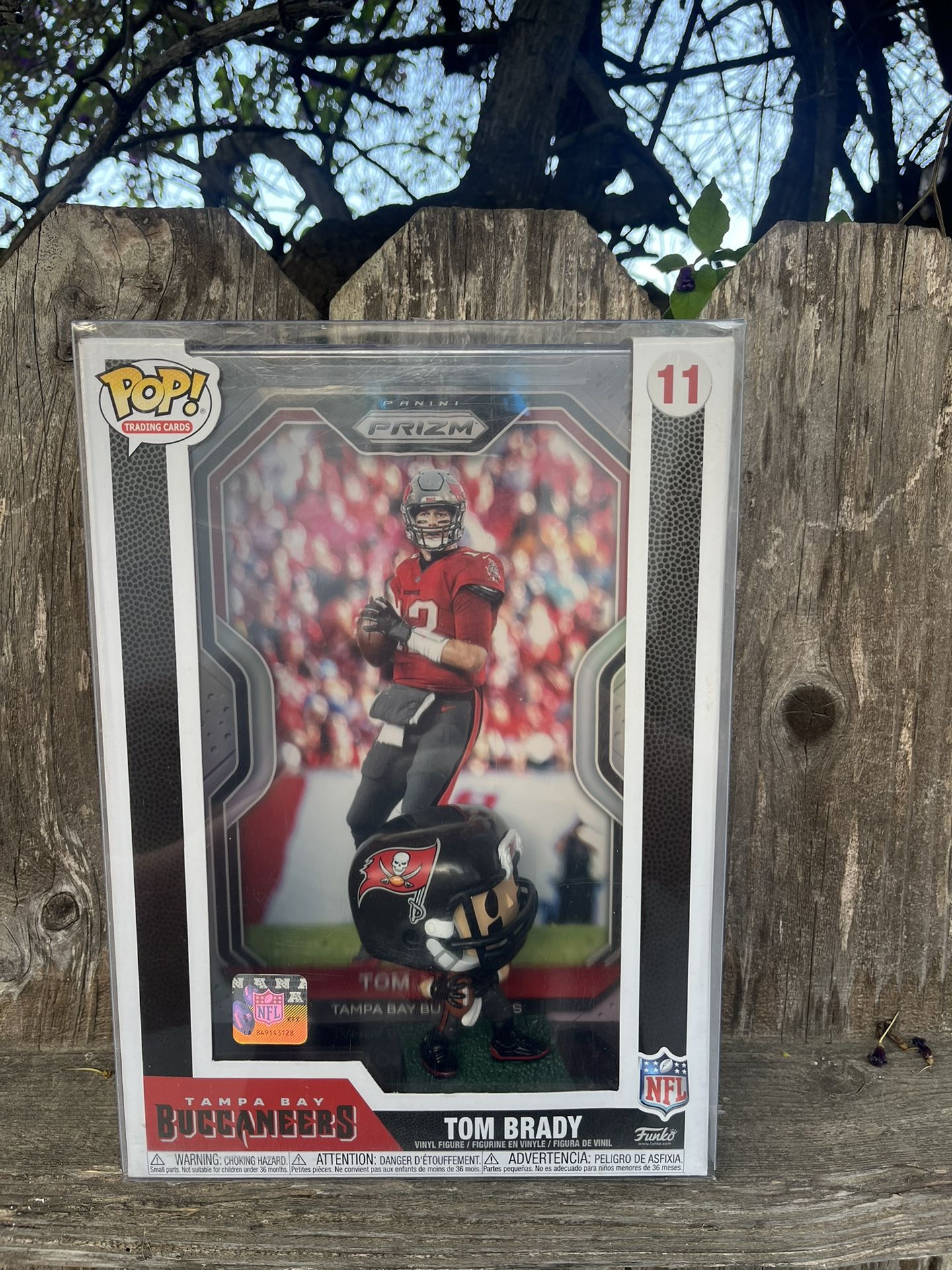 Funko Pop Trading Covers 11 Tom Brady Tampa Bay Buccaneers