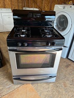 Stove gas Frigidaire stainless steel
