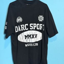 Raw hem Darc sport Tshirt size M