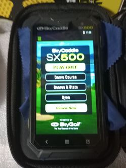 SkyCaddie SX500 Golf GPS Device