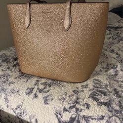 Gold Kate Spade Purse And Wallet