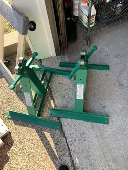 Greenlee 683 Wire Jack Stands Pair