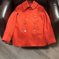 Coat orange/ Saco De Vestir naranja ( Pana)