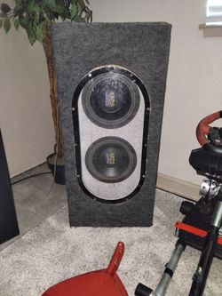10 in ch MTX  subs in banpass box . Hits hard