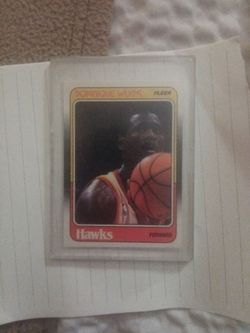 FLEER HAWKS Dominique Wilkins