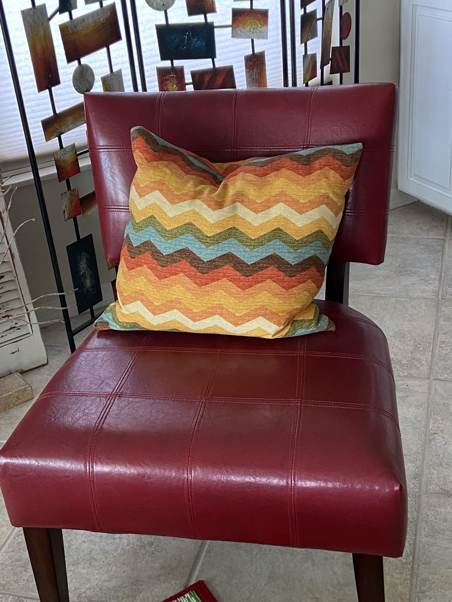 Oversized, Designer, Red Chairs