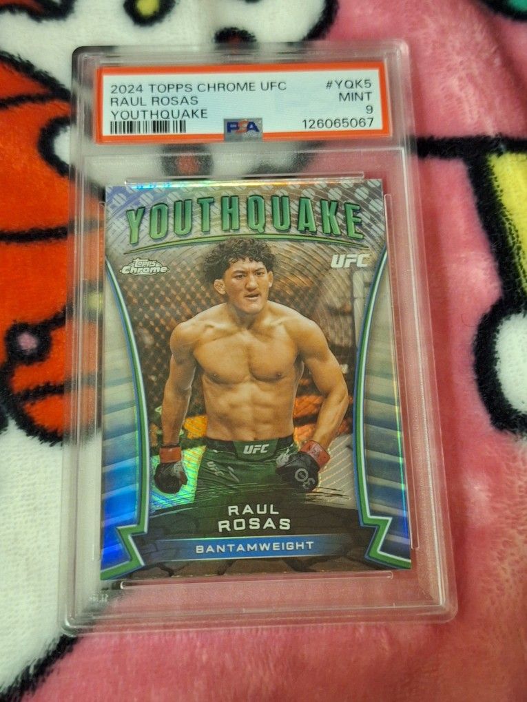 UFC Raul Rosas PSA 9
