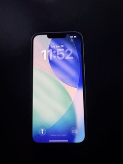 iPhone 14 Blue 128GB - Good Condition, Minor Chip on Camera Bump - $250
