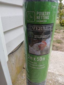 1 in poultry netting galvanized
