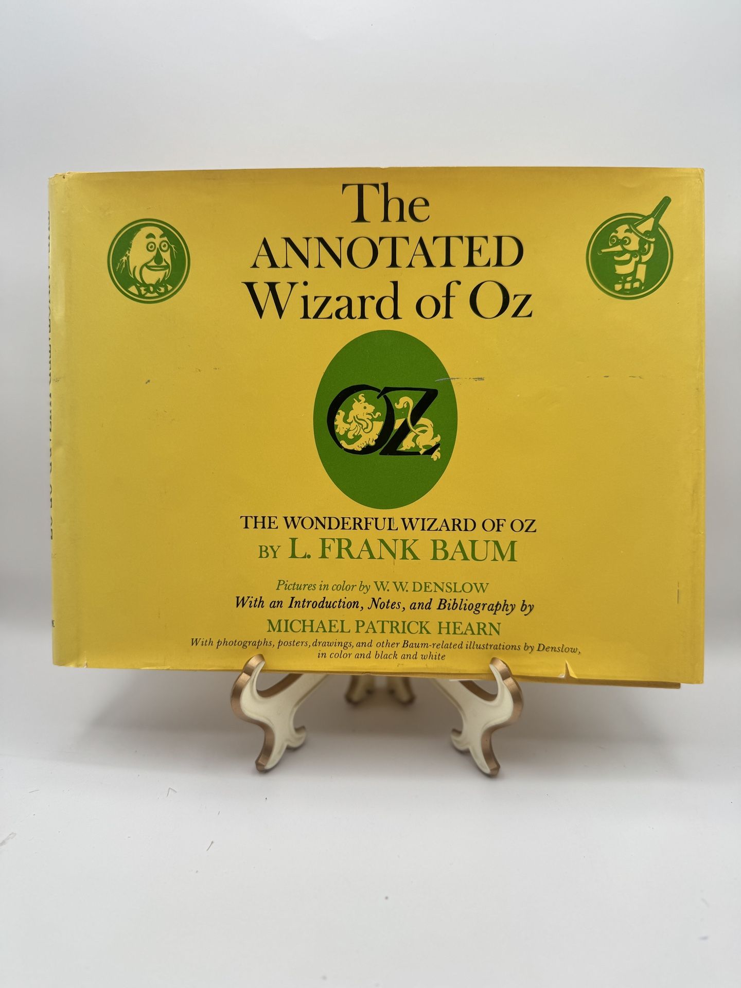 The Annotated Wizard Of Oz By L Frank Baum 1973 First Edition  A Classic 