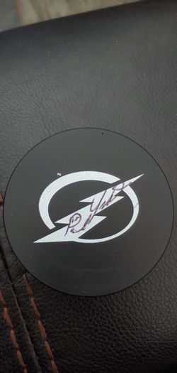 Paul Ysebaert Signed Foam Puck